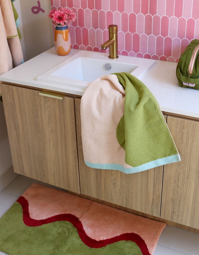 Mosey Me - Carousel Hand Towel