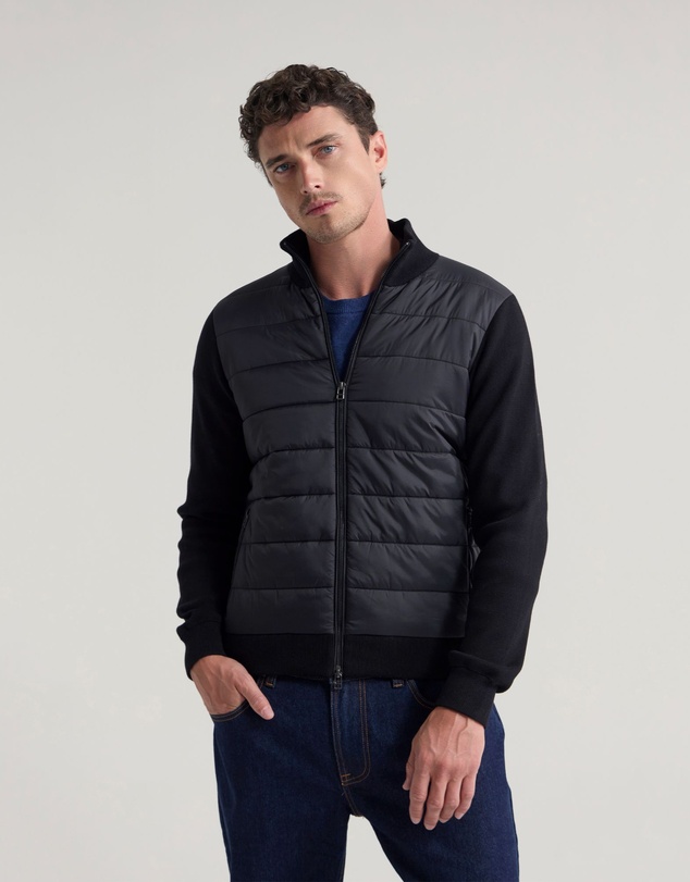 Oxford - Lorenzo Knit Sleeve Puffer Jacket