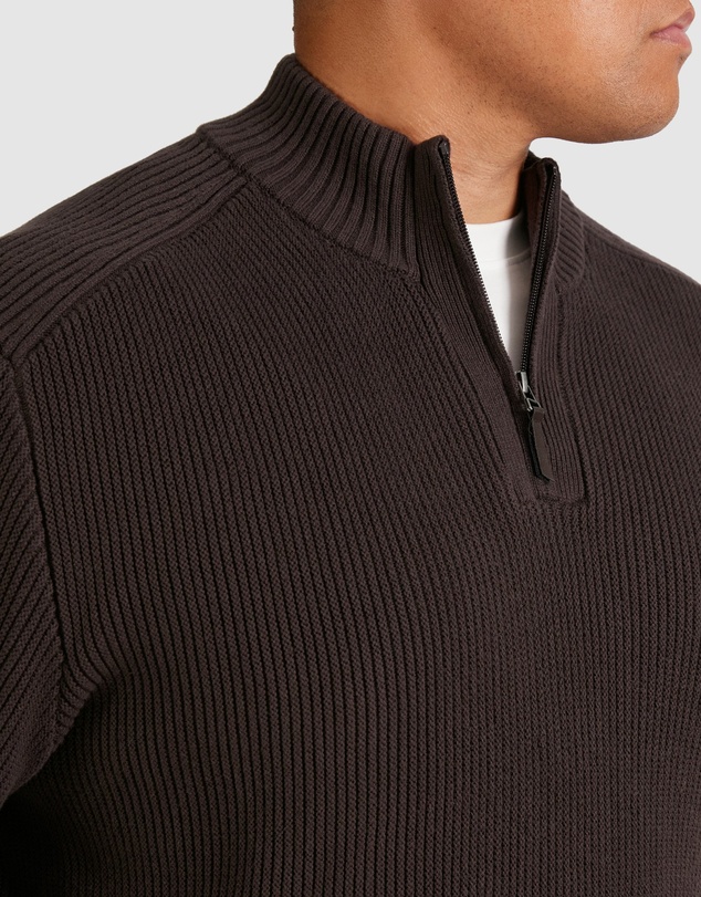 Johnny Bigg - Dempsey 1/4 Zip Sweater