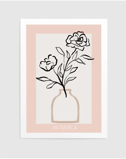 Olive et Oriel - Botanica No02 by Treechild Art Print