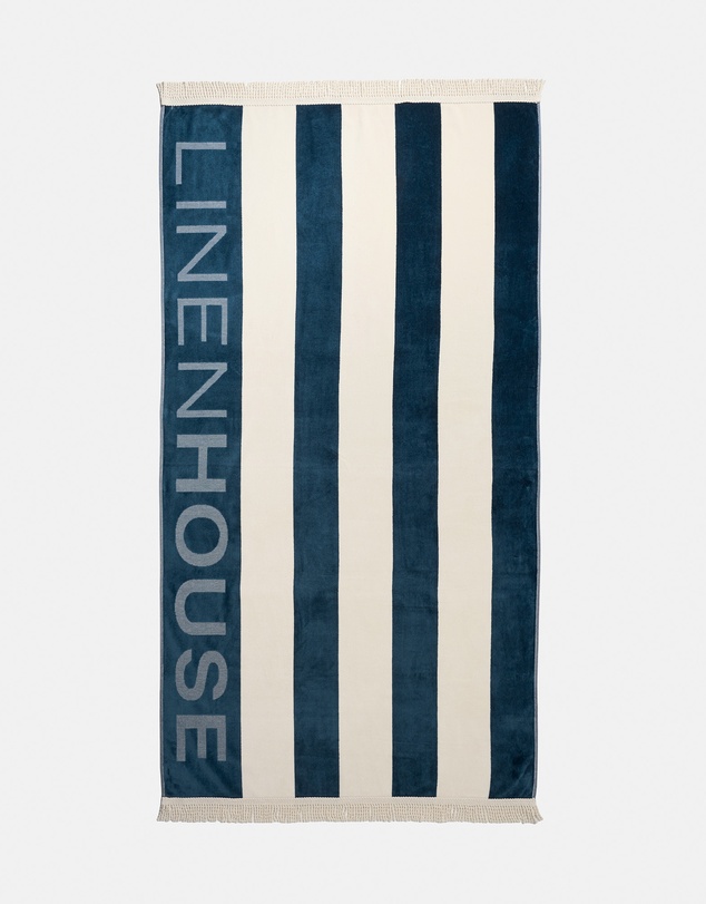 Linen House - Linen House Logo Beach Towel