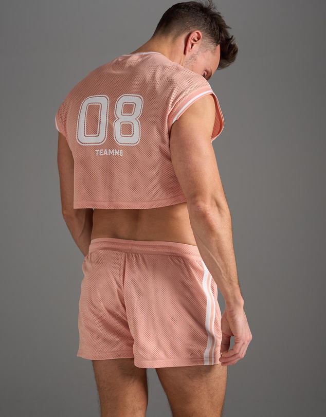 TEAMM8 - S.S.C. Fraternity Crop Muscle Tank