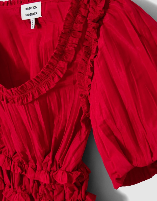 Damson Madder - Everly Ruffle Blouse