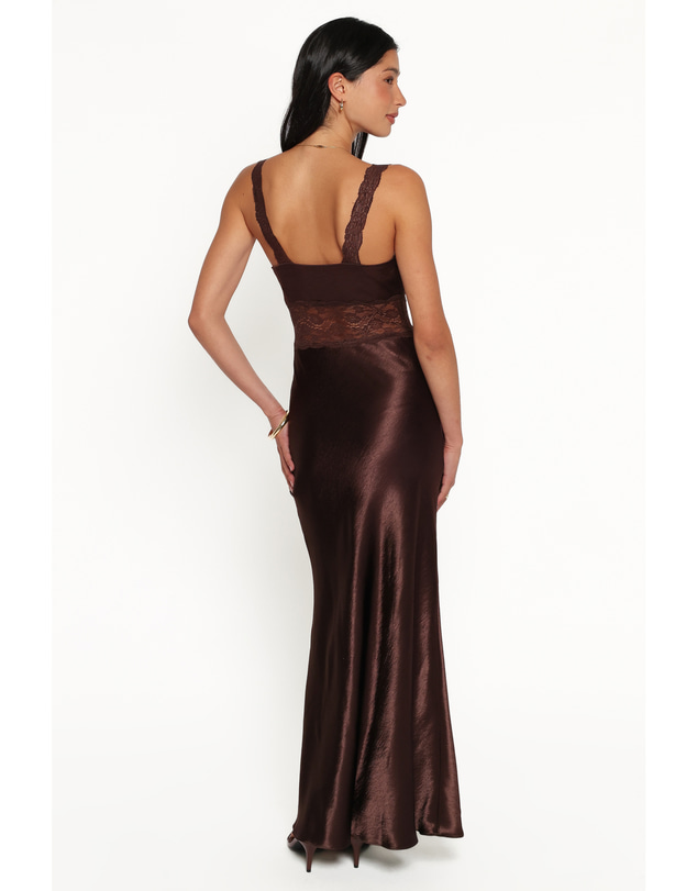 Petal & Pup - Nitara Maxi Dress - Brown