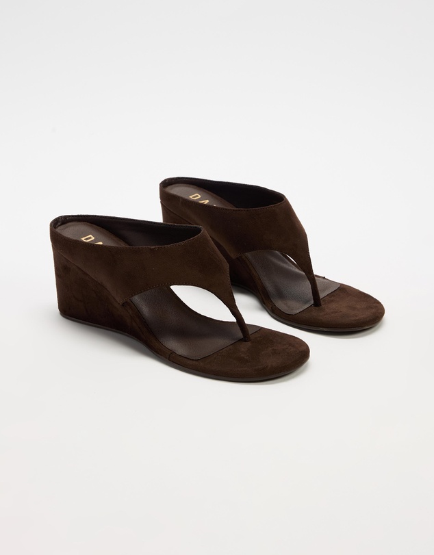 Dazie - Olga Wedge Thong Heels