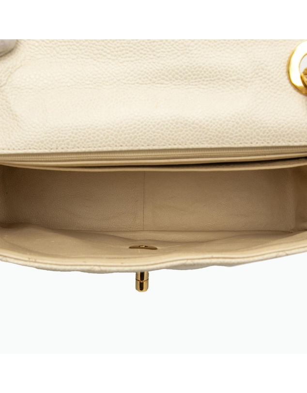 Pre-Loved by Azura Reborn - Pre-Loved XL CC Quilted Caviar Square Single Flap