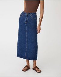 Forcast - Bondi Column Denim Skirt
