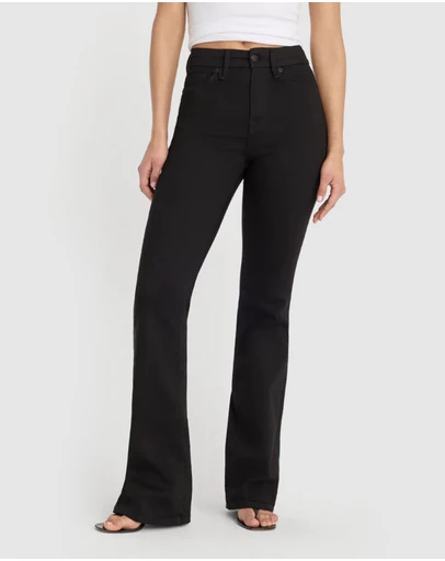Good American - Never Fades Good Classic Slim Bootcut Jeans