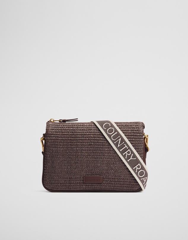 Country Road - Woven Tri Crossbody Bag