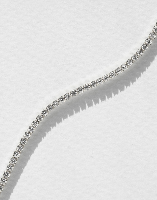 SAINT VALENTINE - Aspen Tennis Necklace - Silver