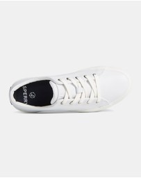 Sperry - Striper II Leather White -Men's