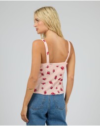All About Eve - Scarlett Top Print