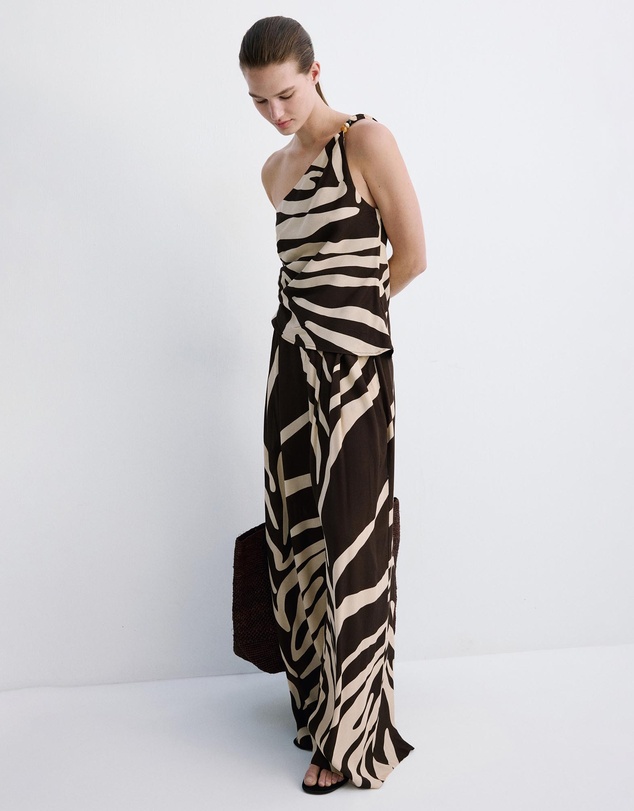 M.N.G - Flowy Printed Trousers