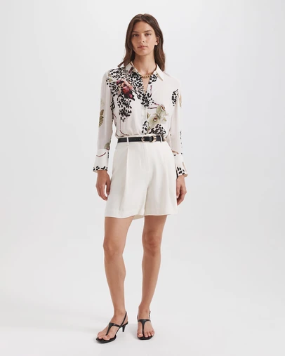 SABA - Zuri Pleat Front Short