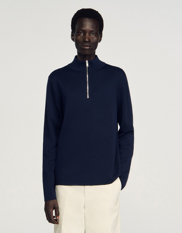 Sandro - Zip Sweater