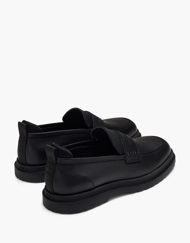Aquila - Radar Leather Penny Loafers