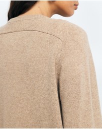 AERE - Isla Merino Wool Relaxed Cardigan