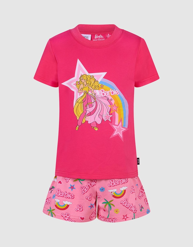 Rock Your Kid - Barbie Star Short Pyjamas - Kids-Teens