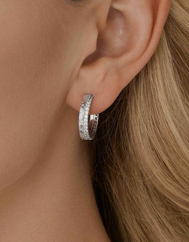 Michael Kors - Michael Kors Premium Silver Earring MKC1580AN040