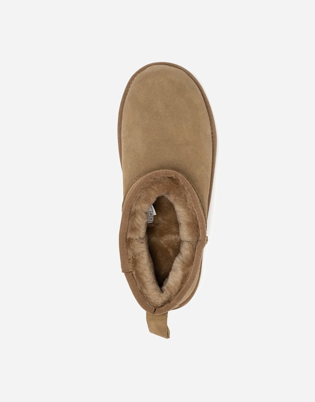 Ozwear Connection Uggs - Ugg Boots Genuine Australian Sheepskin Unisex Mini Classic Suede