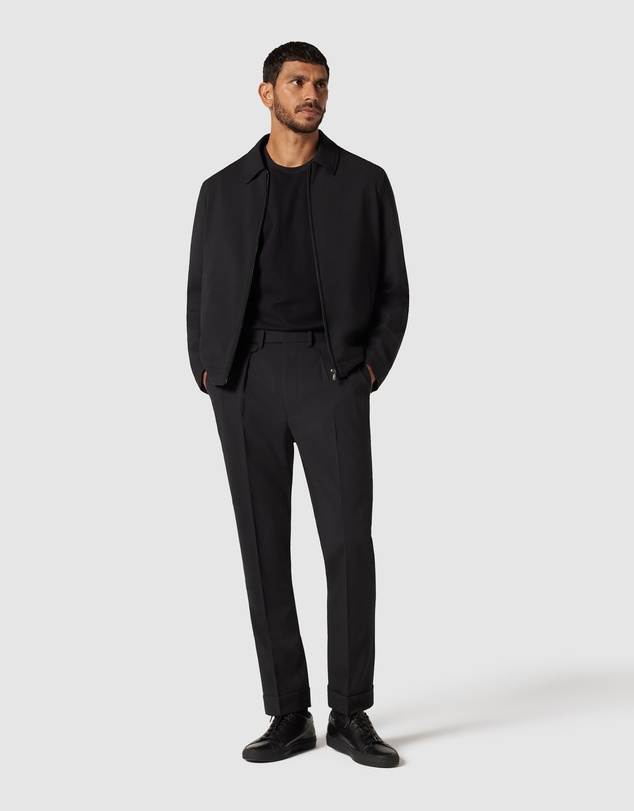 Politix - Slim Fit Jacquard Texture Tee