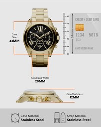 Michael Kors - Michael Kors Bradshaw Gold Watch