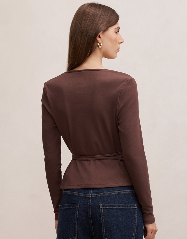 Forever New - Francesca Ballet Wrap Top