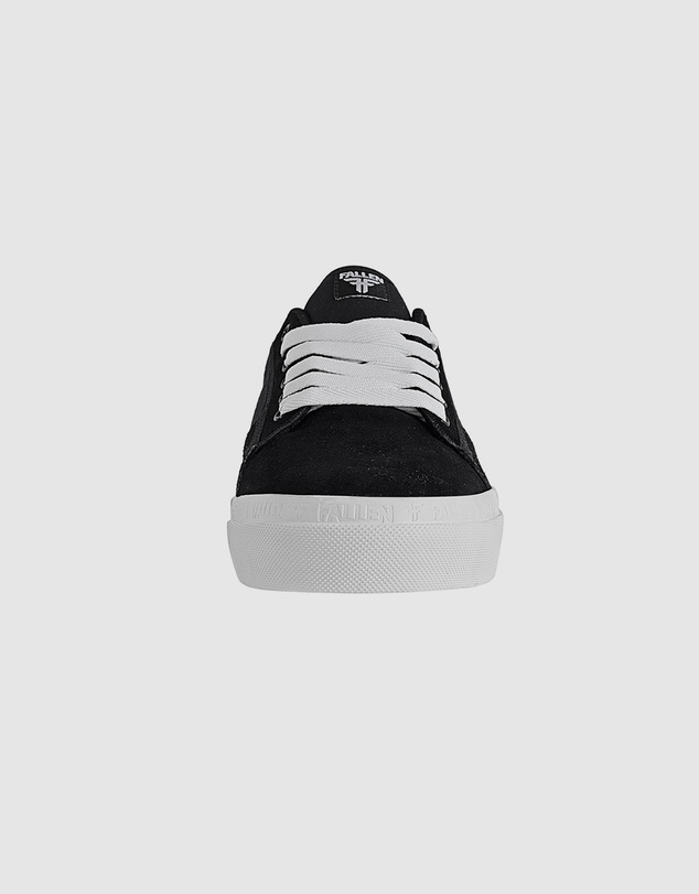 Fallen Footwear - Fallen Footwear Men Bomber Vulcanised Sole Shoes Black/White