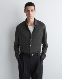 COS - Wool-Blend Jersey Shirt