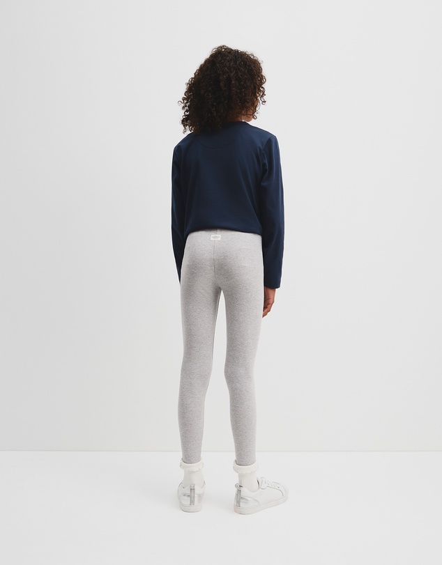 Country Road - Organically Grown Cotton Blend Solid Rib Legging