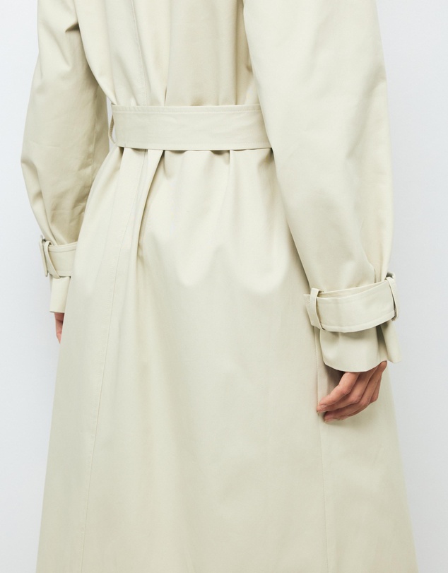 AERE - Organic Cotton Belted Trench Coat