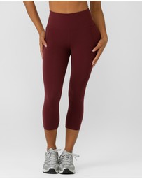 Lorna Jane - Amy No Chafe Phone Pocket 7/8 Leggings