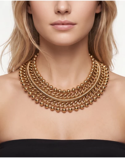 Izoa - Amara Collar statement necklace