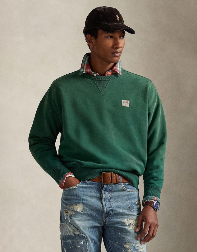 Polo Ralph Lauren - Relaxed Fit Loopback Fleece Sweatshirt - ICONIC EXCLUSIVE