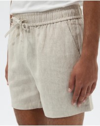 AERE - Euro Resort Linen Shorts