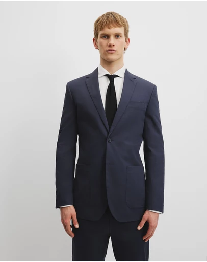 Country Road - Slim Fit Organically Grown Cotton Stretch Jacket