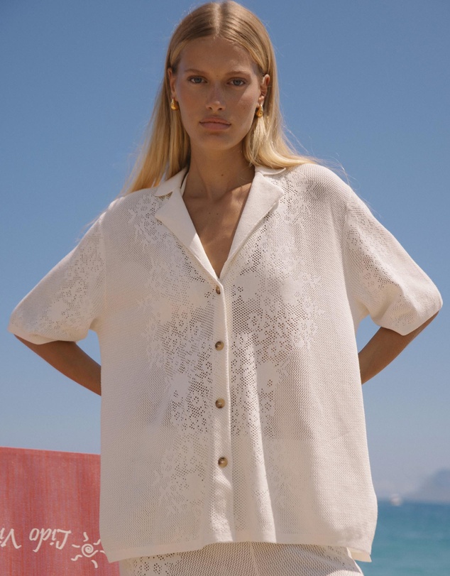 Arcaa - Aster Crochet Shirt
