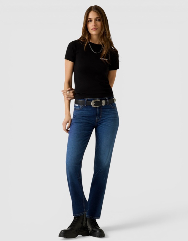 GUESS Jeans - GUESS JEANS G08 Mid Rise Straight Jeans