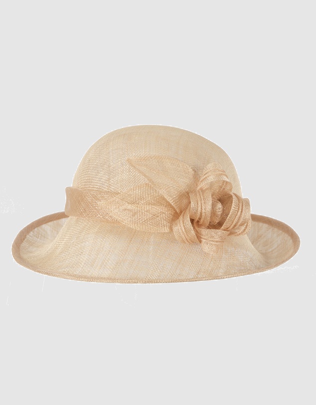 Max Alexander - Sinamay Nude Fashion Hat