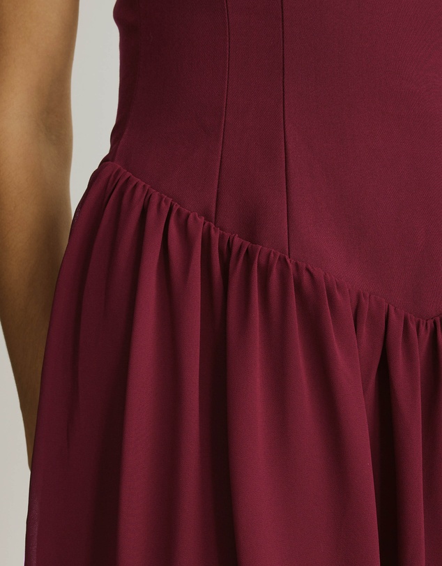 Atmos&Here - Sophie V-Waist Mini Dress