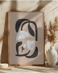 Olive et Oriel - Scandi Botanical I by Orara Studio Art Print