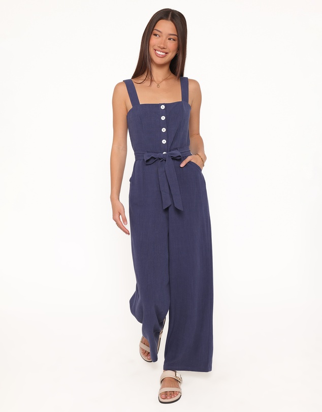 Petal & Pup - Rachel Jumpsuit - Navy