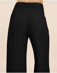 AERE - Patch Pocket Linen Pants