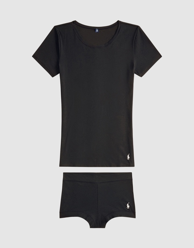 Polo Ralph Lauren - Club Cotton Short Sleeve T-Shirt & Shorty Pyjama Set