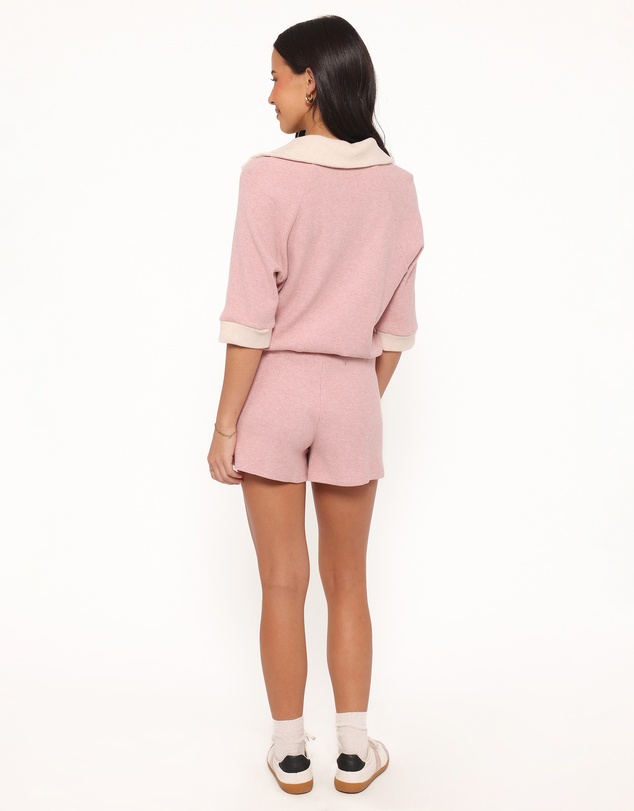 Petal & Pup - Greta Knitted Short Set - Pink