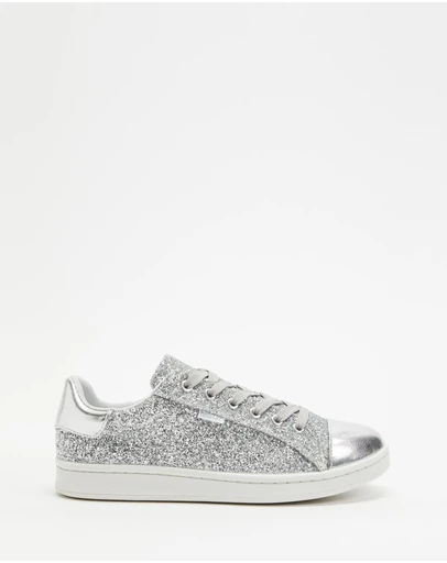 Holster - Starlite Vegan Glitter Sneaker - Silver - Women's