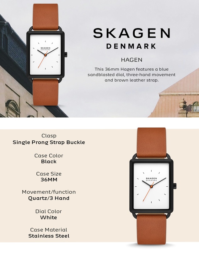 Skagen - Hagen Brown Analogue Watch