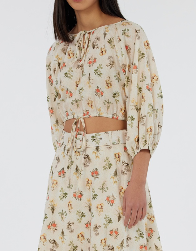 Amelius - Jardin Linen Blouse