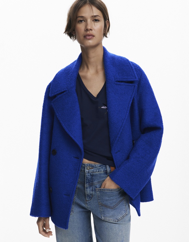 Desigual - Short fleece coat