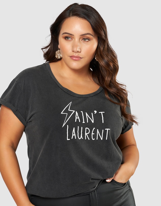 Something 4 Olivia - Laurent Logo Tee